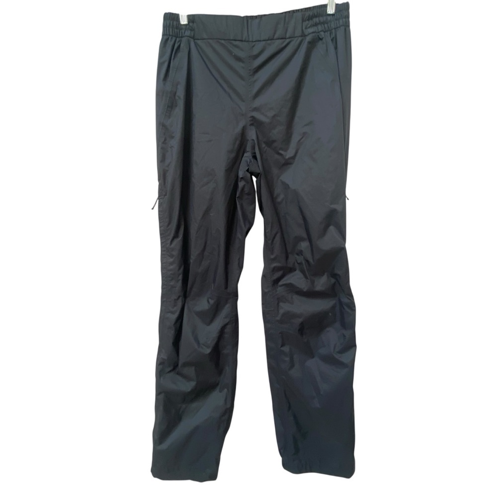 Columbia Men's Waterproof Ripstop Black Pants size L - Side zippers up to Hip